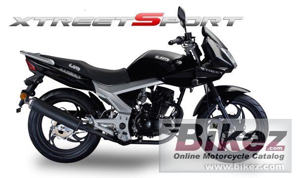 Big UM xtreet sport 125 picture and wallpaper from Bikez.com
